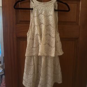 Lace Sleeveless Dress